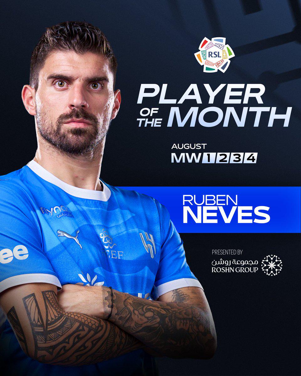 Góc Nhìn Top88: Chính thức Saudi Pro League: Ruben Neves được chọn cầu thủ hay nhất tháng 8
